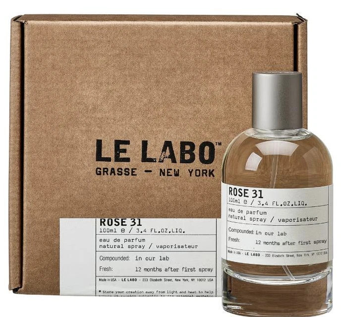 Le Labo Rose 31 3.4oz /100ml EDP Unisex Fragrance New Sealed