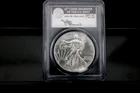 2012 (W) Silver Eagle PCGS MS 70 First Strike John Mercanti Signed~Perfect!