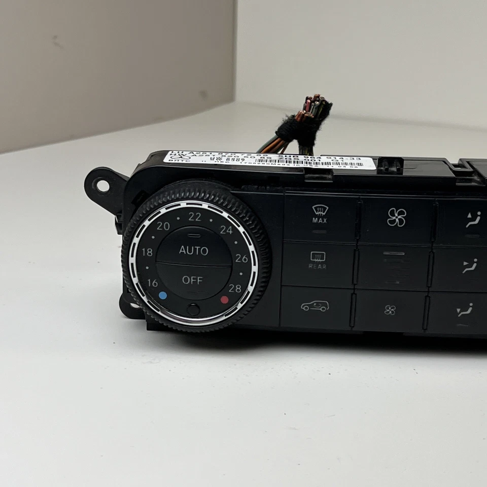 Mercedes-Benz ML 320 2008 calefacción aire acondicionado climatización panel de control de temperatura A2518707289 OEM Foto 2 de 4