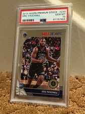 2019 Hoops Premium Stock Eric Paschall #23 PSA 10  Card NEW CASE