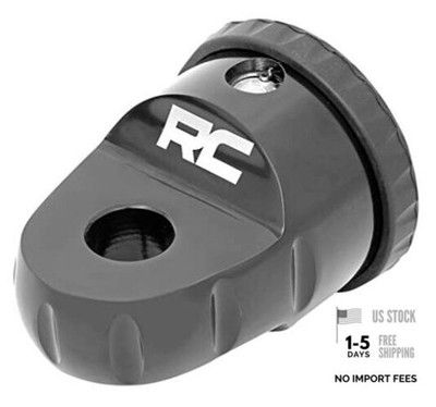 Black Aluminum Winch Shackle/Thimble - RS131A