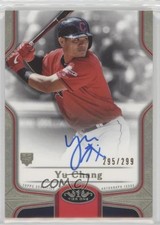 2020 Topps Tier One Break Out Auto 295/299 Yu Chang #BOA-YC Auto v1x