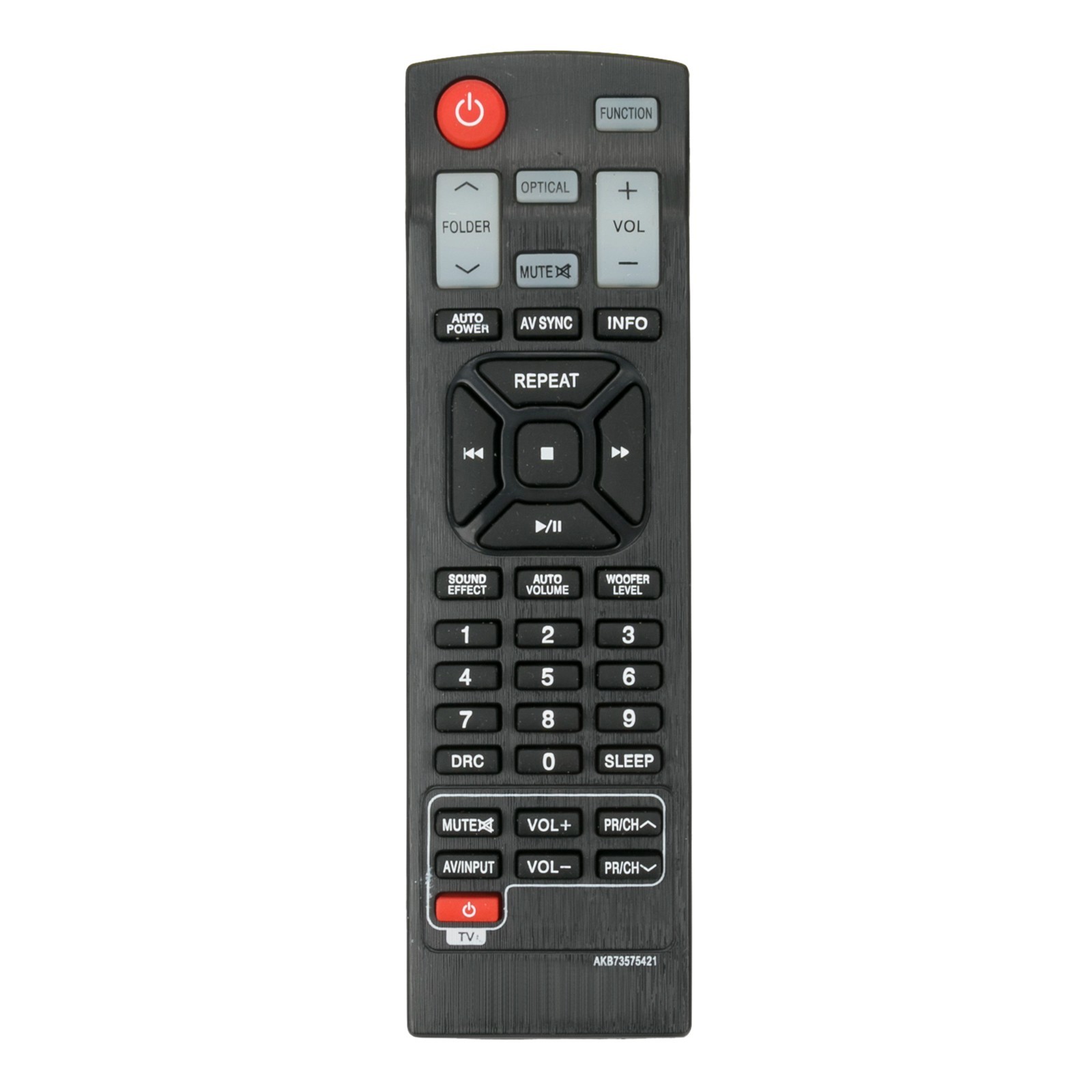 AKB73575421 Replaced Remote for LG Soundbar NB4542 NB4543 NB5540A NBN36 LAP440W