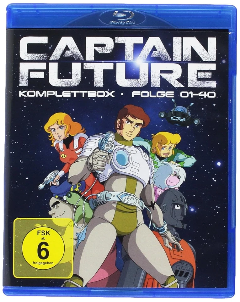 Captain Future - Komplettbox Edition Blu-ray alle Filme Neu & Versiegelt - Bild 1 von 3