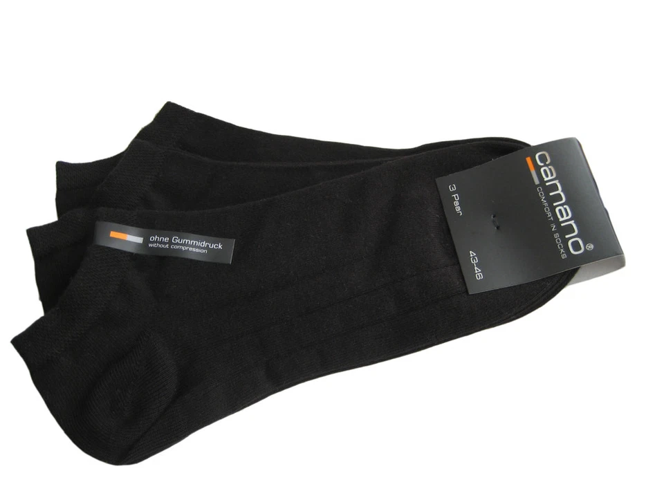 Camano Sneaker Socken 6 Paar alle Farben 35-38 39-42 43-46 47-49 Art. 3003 - Bild 3 von 4