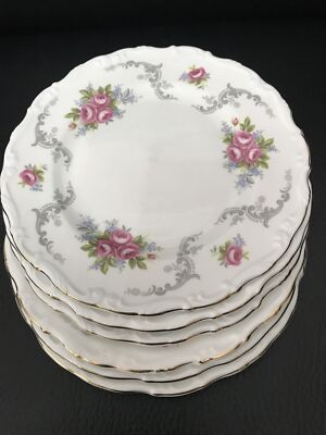 New.  Royal Albert Tranquility 6  Side/dessert Plates