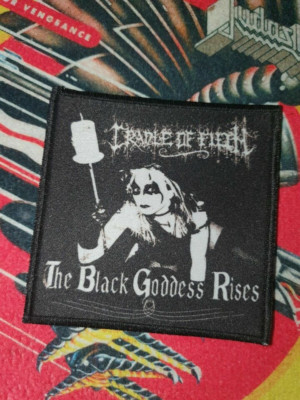 Cradle of Filth Patch Black Gothic Metal Gorgoroth Battle Jacket Marduk x