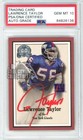 Lawrence Taylor 2000 Fleer Autograph Card #34 PSA/DNA 10 (Red)
