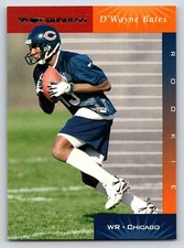 D'Wayne Bates Chicago Bears 1999 Donruss #164 Rookie 18714