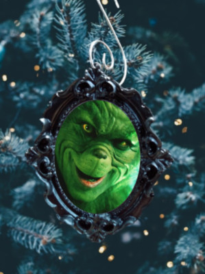 Dr Suess' How the Grinch Stole Christmas Ornament Jim Carrey Festive Movie Decor