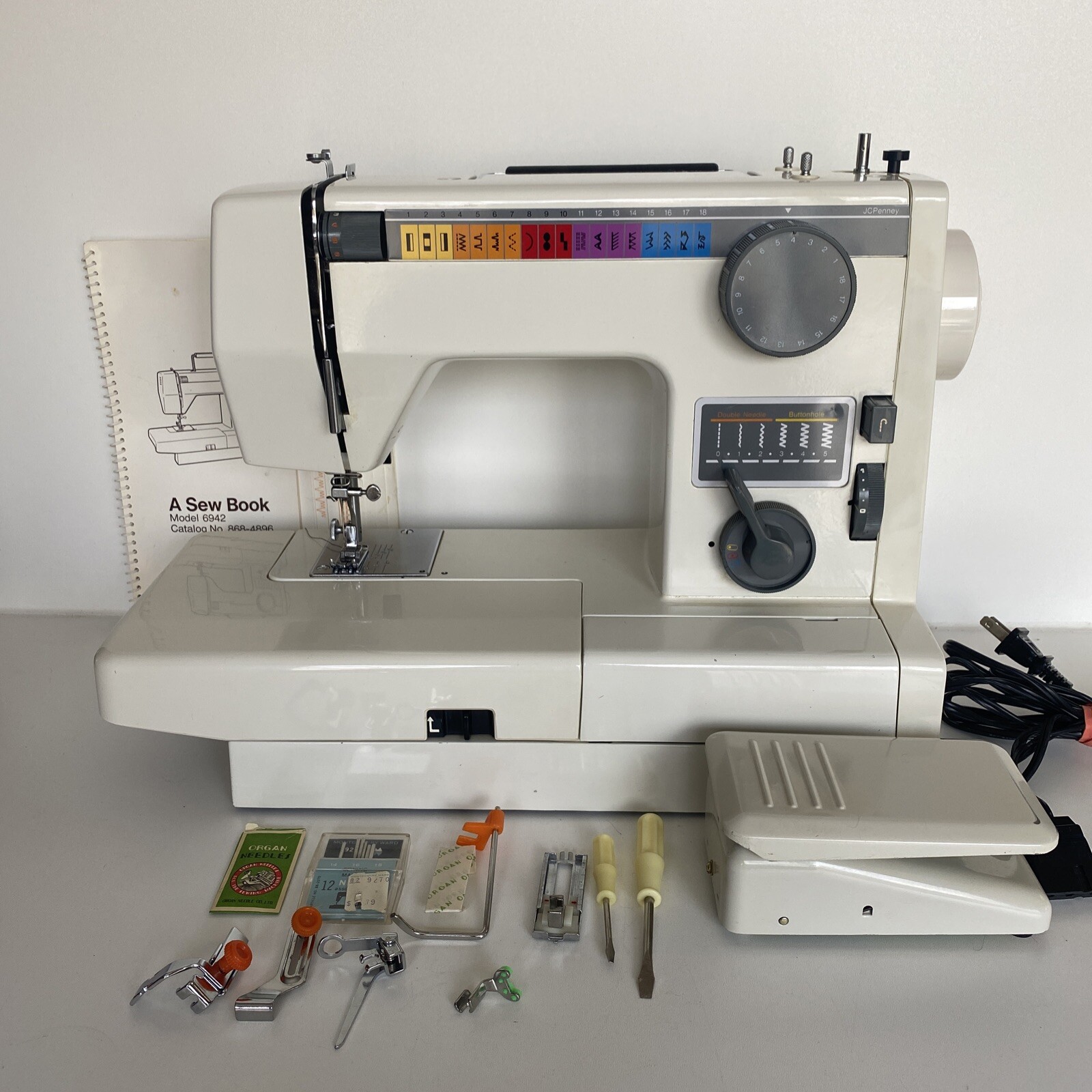 Sears Kenmore Zig Zag Sewing Machine Model No S Vintage W My XXX Hot Girl