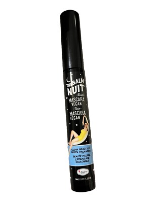 the Balm Neu Mascara Wimperntusche Schwarz Black Vegan Nuit Matt Natürl. Volumen