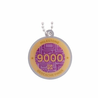 Geocoin KINGSNU Célèbre 10000 Trouvailles - Édition Limitée 2019 Non Activé