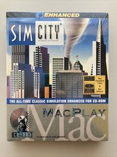 SimCity Enhanced macplay 1995 FACTORY SEALED