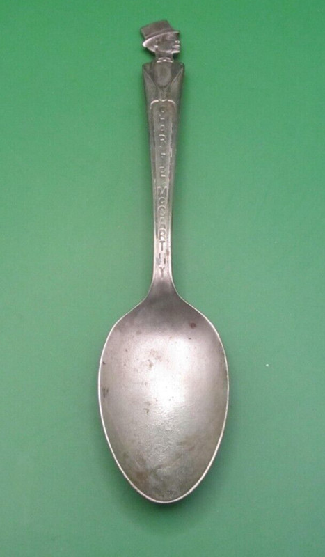Vintage Charlie McCarthy Duchess Spoon Silver Plate Collectors 6"