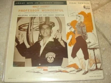 VINYL RECORD DISNEYLAND DISNEY PROFESSOR JULIUS SUMNER MILLER ISAAC NEWTON #1 
