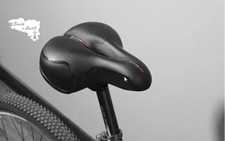 Selle Vélo Confortable, Ergonomique, coussin Gel Imperméable/respirante Ressort