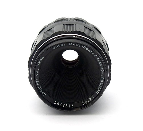 Asahi Pentax Super-Multi-Coated MACRO-Takumar 50mm F4 - Clean Optics, Caps - M42 - Picture 2 of 5