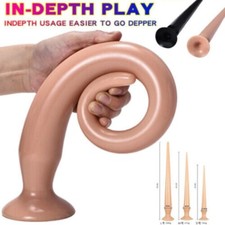 3 Size Silicone Spreader Dilator Plug Expander Bondage Chastity for Women Gift