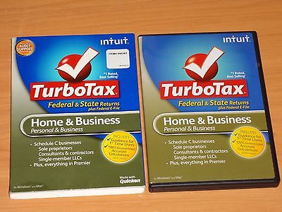 Bargain 2011 CD for FEDERAL RETURN ONLY Retail 2011 TURBOTAX HOME  BUSINESS CD