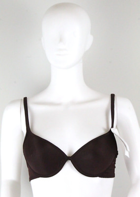 Women's T-Shirt Bra Style 53249 Size 34B LILY Color Brown NWT