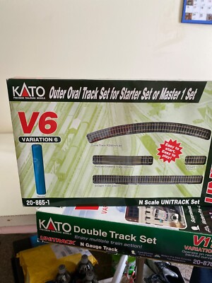 KATO N Scale ~ New 2024 ~ V6 Outside Loop Track Set ~ 20-865