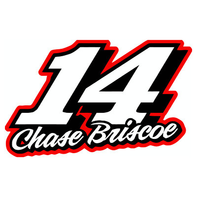 Nascar #14  Chase Briscoe Decal  ~  Vinyl Car Wall Sticker D2