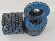 30 Pack FLAP DISC SANDING GRINDING 4-1/2" X 7/8" 40 GRIT- Industrial Grade 