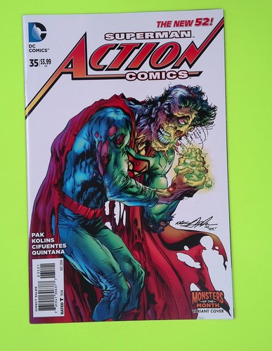 Action Comics #35b Vol. 2 2014 DC Comics Variant 8.0 Comic Book A87-163