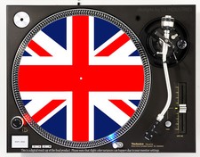 UNION JACK - DJ SLIPMAT 1200's or any turntable, record player