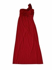 Sweet Storm Single Strap Maxi Dress Red Sz L