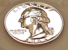 1963 Choice / Gem Proof Quarter 90%   Blazing Mirrored Surfaces #112-5
