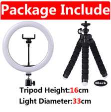 10 inch LED Selfie Ring Light Phone Stand Photo Fill Lamp with Mini Tripod