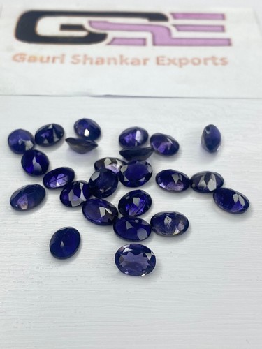 Natural Rainbow Moonstone Gemstone - Faceted Oval 7x5mm, White Color, 0.51-0.75 Ct