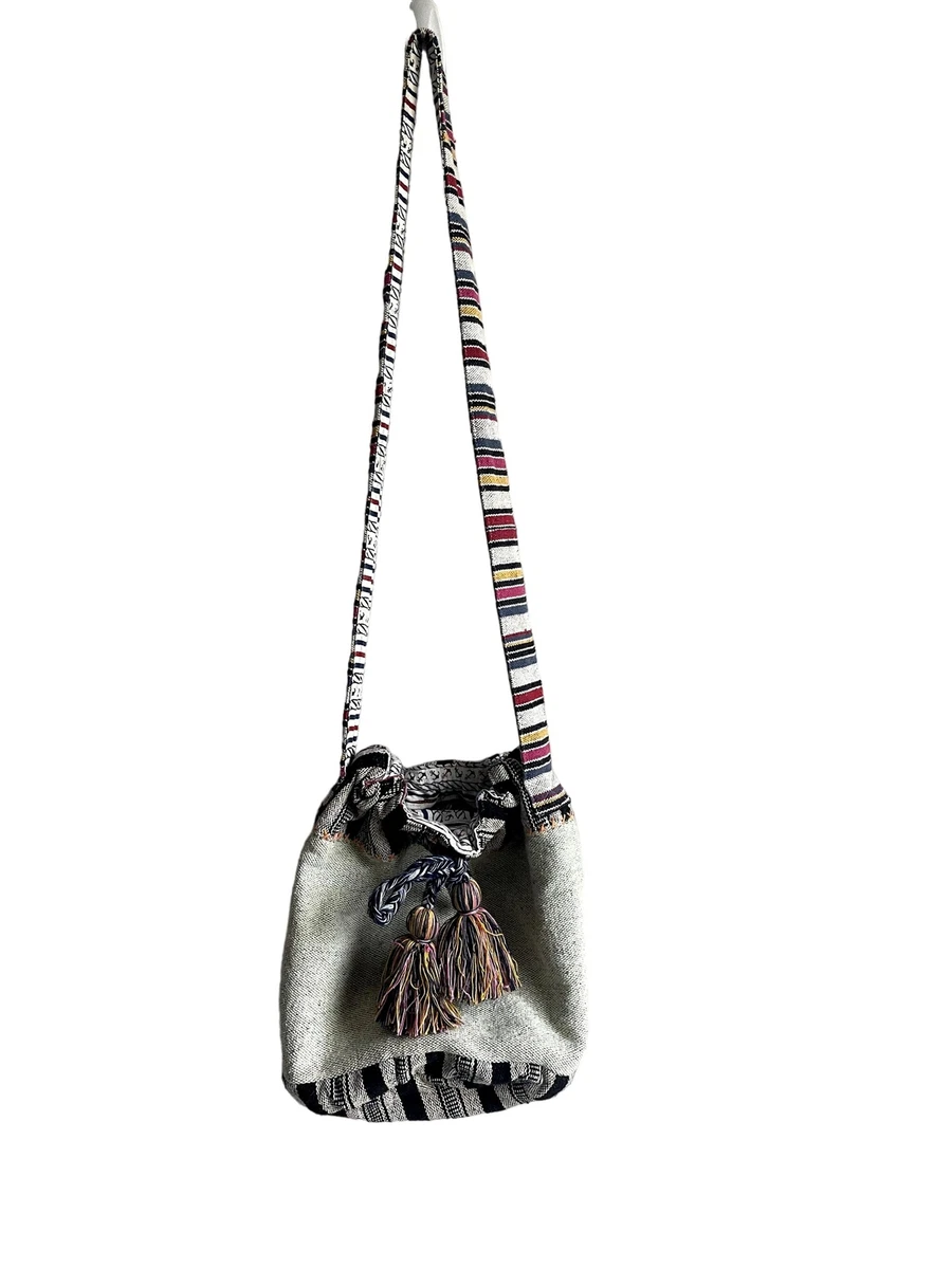 Soft tassel clearance bucket bag