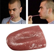 Magician Trick Prop Fake Life Like Tongue Halloween Magic Prank