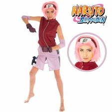 Sakura Haruno Kostüm deluxe Naruto für Damen inkl. Perücke Gr. XS-L Fasching