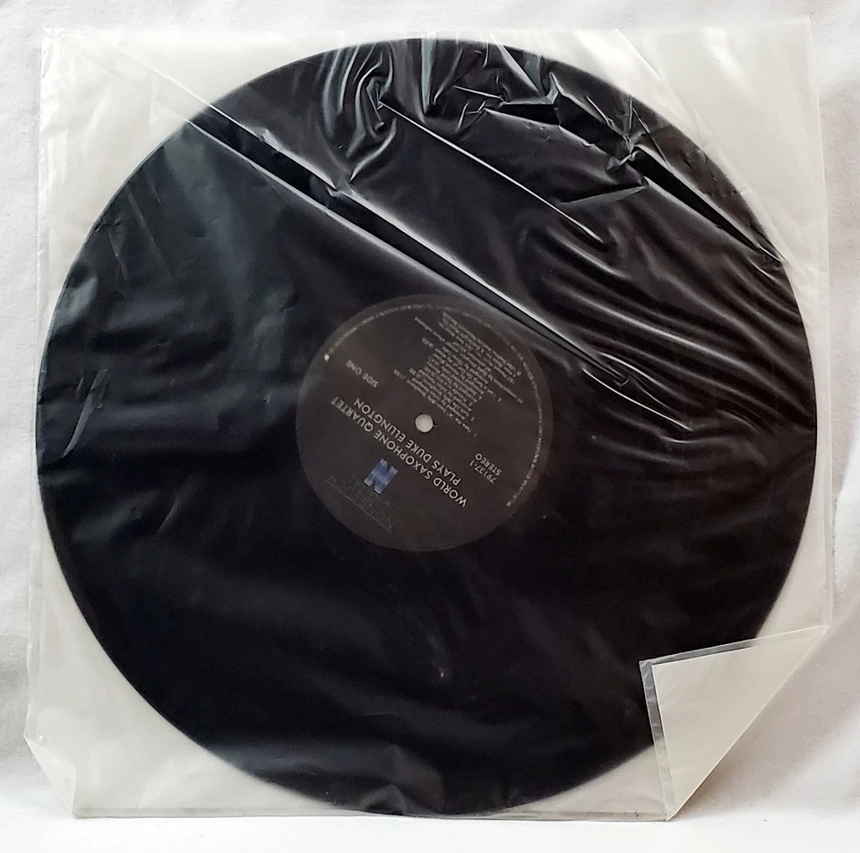 World Saxophone Quartet Plays Duke Ellington Vinyl LP Nonesuch Digital 79137-1 - Image 3 of 4