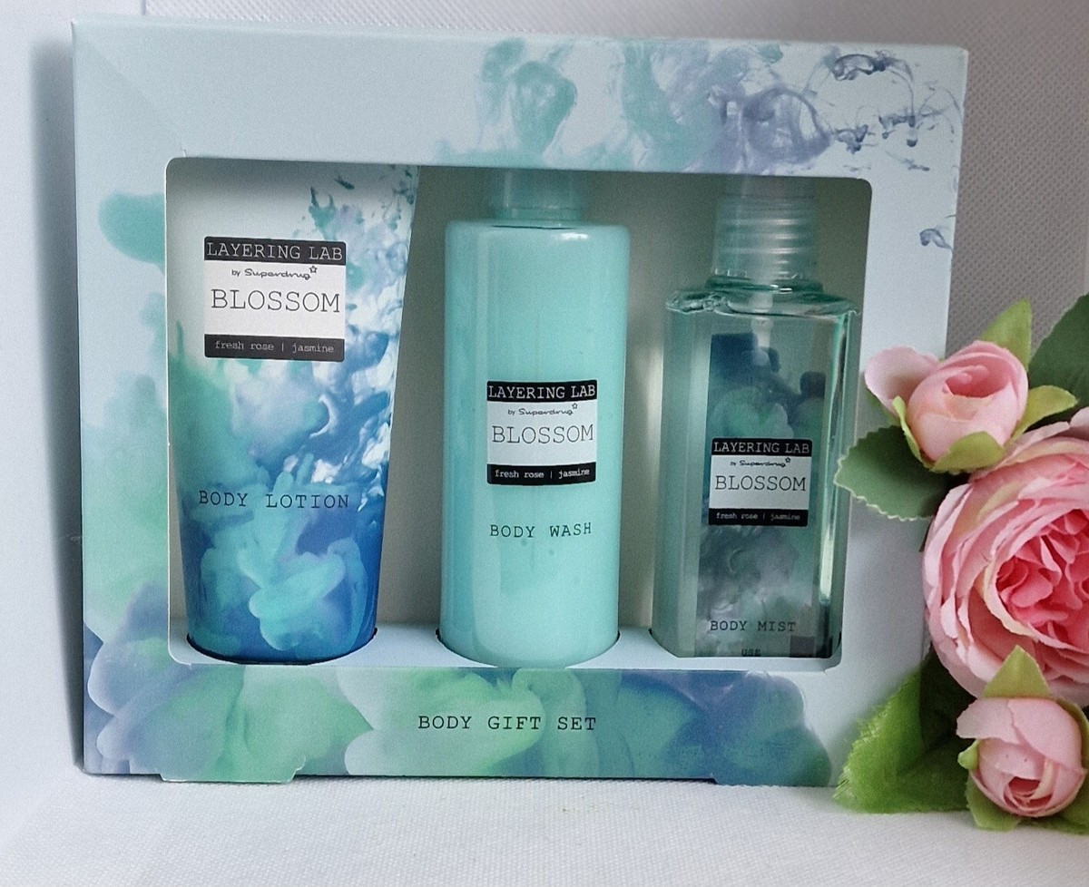 Superdrug Layering Lab Blossom Piece Body Lotion Body Wash