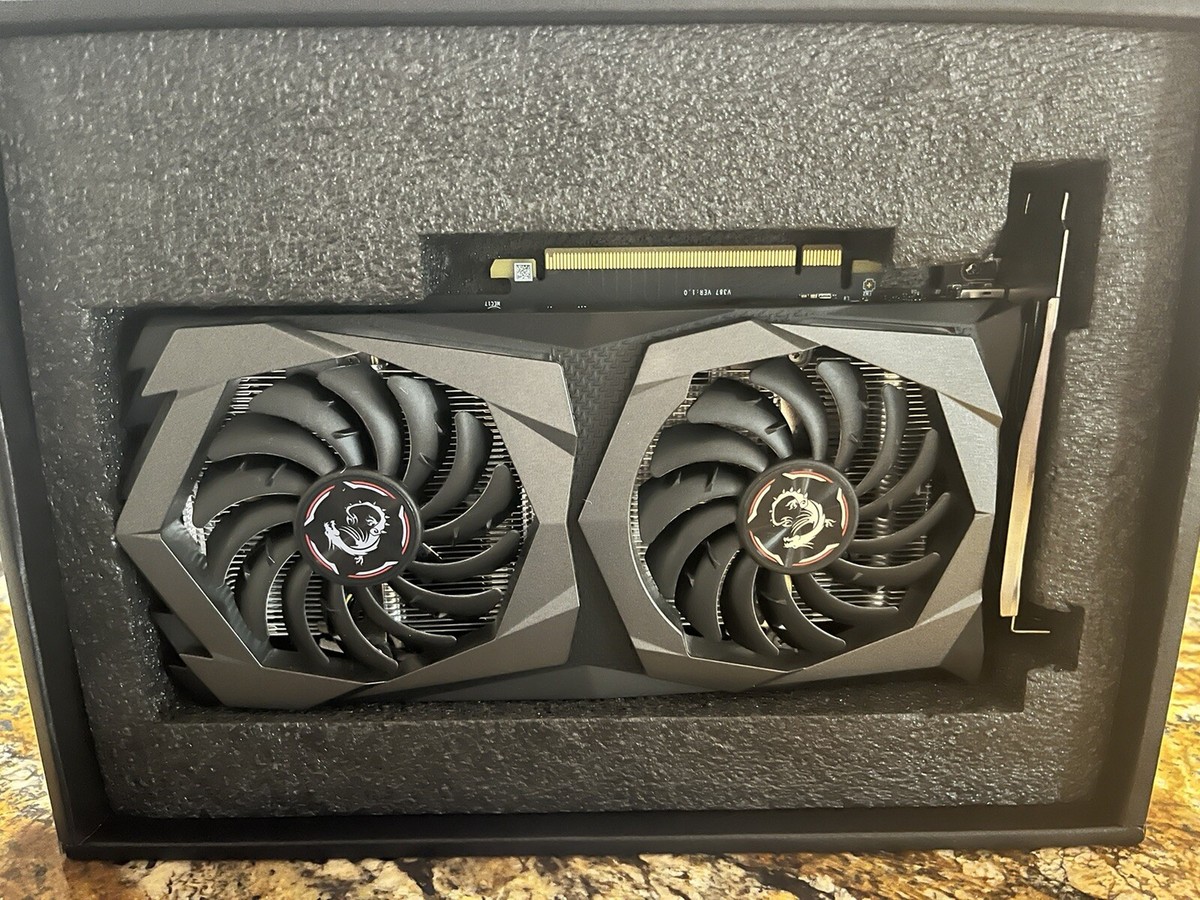 MSI GeForce GTX 1650 4GB GDDR6 Graphics Card (V385010) | eBay