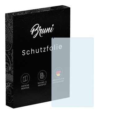 Bruni 2x Folie für Carpuride C98 Schutzfolie Displayschutzfolie