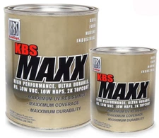KBS Coatings MAXX Two Part Polyurethane UV Stable Topcoat Paint