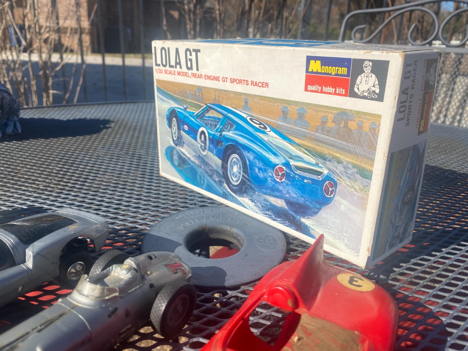 Vintage Strombecker Eldon 1/32 Slot Car Lot Porsche Lotus GT40 Indy