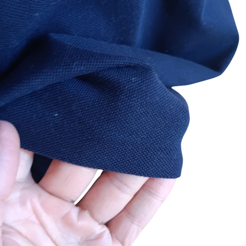 Polo grande vintage de los años 80 de bolsillo tejido grueso golfista profesional puntada única para hombre Foto 4 de 4