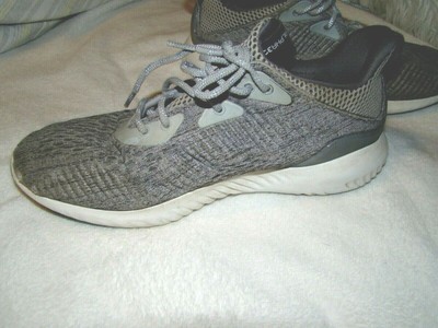Adidas Alpha bounce Men's Running Shoes Size 8.5 Gray Black WHITE Trainers  | eBay