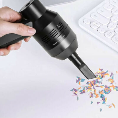 USB Keyboard Vacuum Cleaner Cordless Computer Cleaners Rechargeable with Cleanin