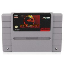 ebay® Auktion 298361830294 | Nintendo SNES - Mortal Kombat US Modul Thumbnail of ebay® auction 298361830294 | Nintendo SNES - Mortal Kombat US Modul