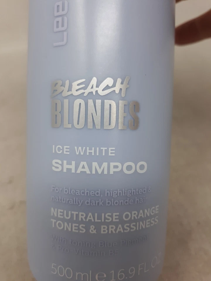 Champú blanco hielo Lee Stafford, Bleach Blondes 16,9 fl oz Foto 2 de 4