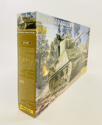 Maquette Heller 1/35 Sherman M4A3(76)W - Réf 81161 - Modélisme Occasion