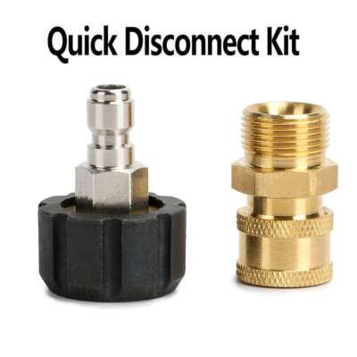 #ad #ad M22 14MM Quick Connect Adapter Female to 1 4#x27;#x27;Male Connector For Pressure Washer $11.33
